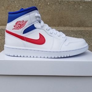 Nike Air Jordan 1 Mid SE USA Women's 7.5